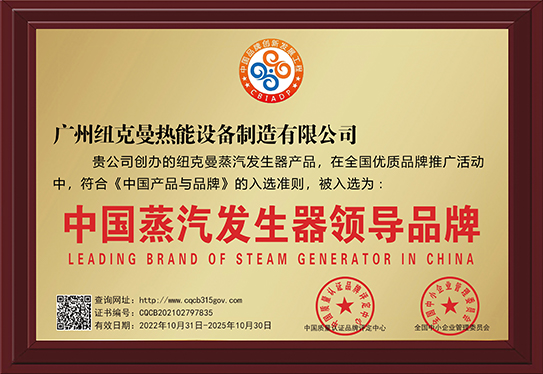 中国蒸汽发生器领导品牌